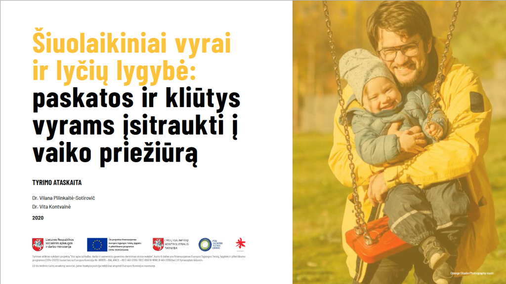 tėtis su vaiku